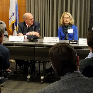 Panel of LTER investigators discussing ecosystem resilience at the National Science Foundation.