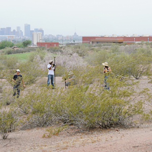 CAP fieldwork in an urban desert park