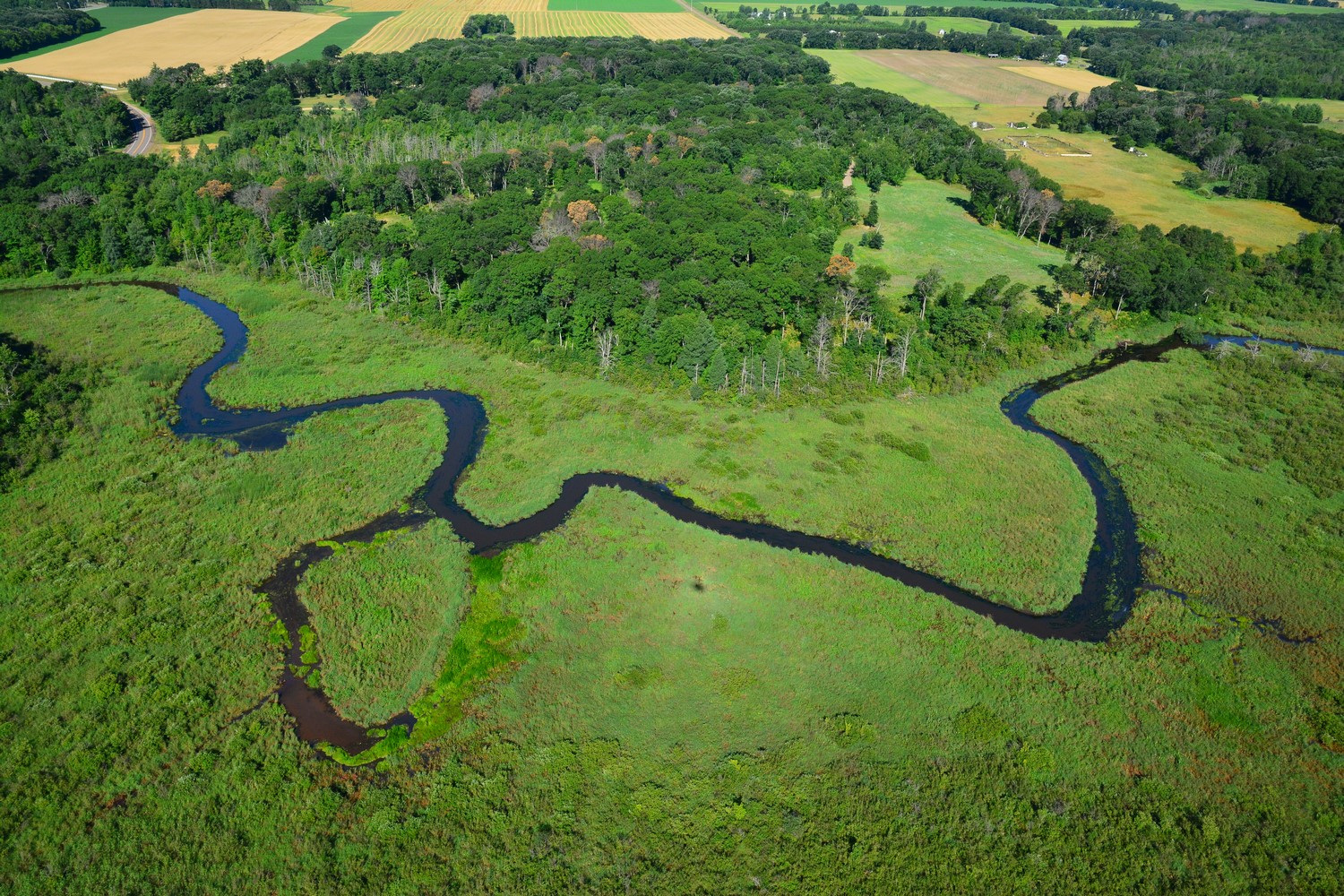 Aerial of Cedar Creek