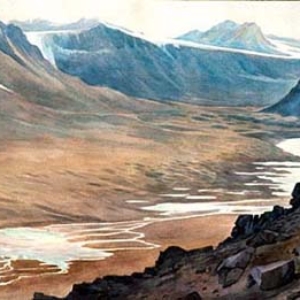 Wright Valley by Alan Campbell, NSF Antarctic Artists & Writers Fellow (1988, 1989, 1993, 2005)