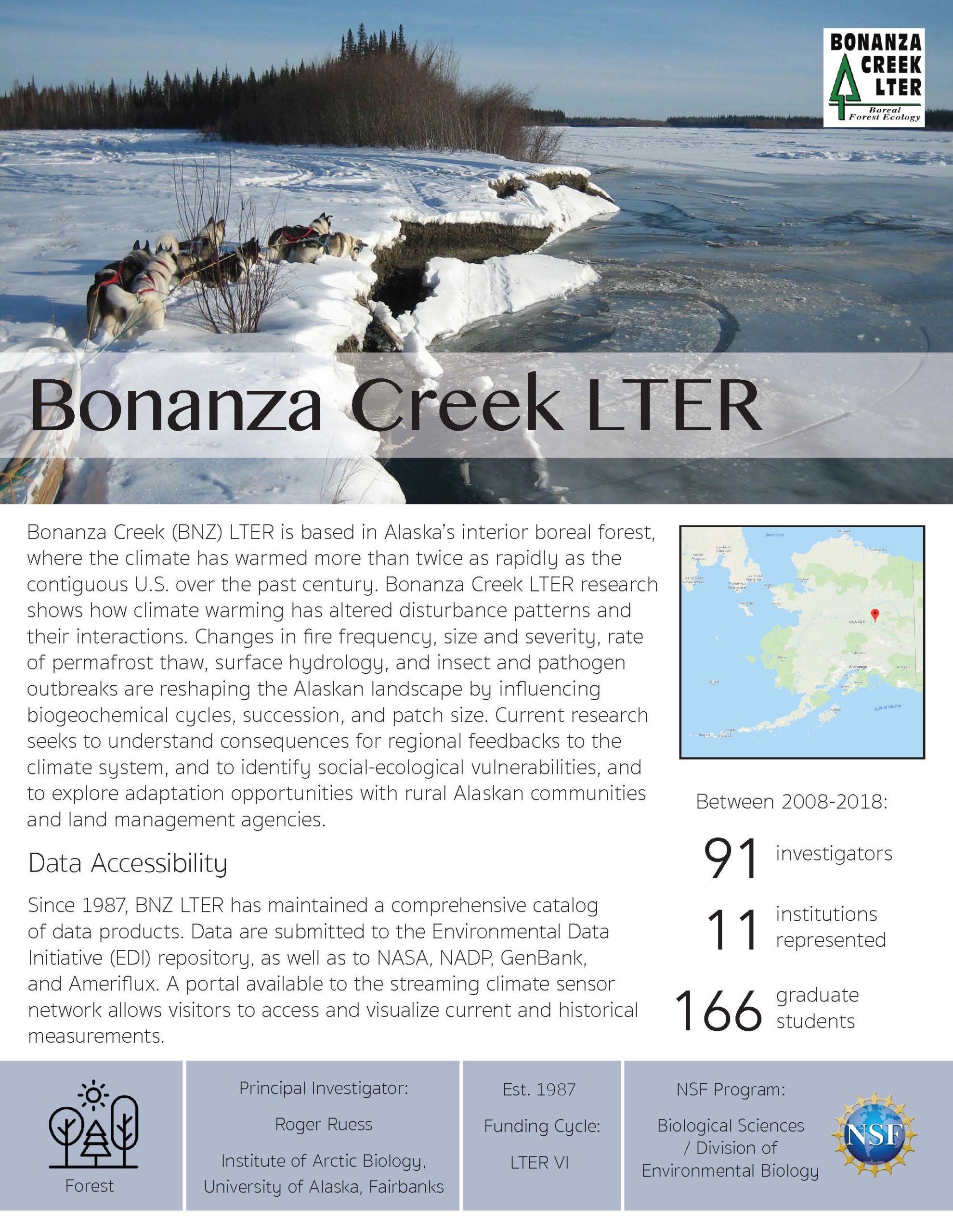Bonanza Creek LTER site brief