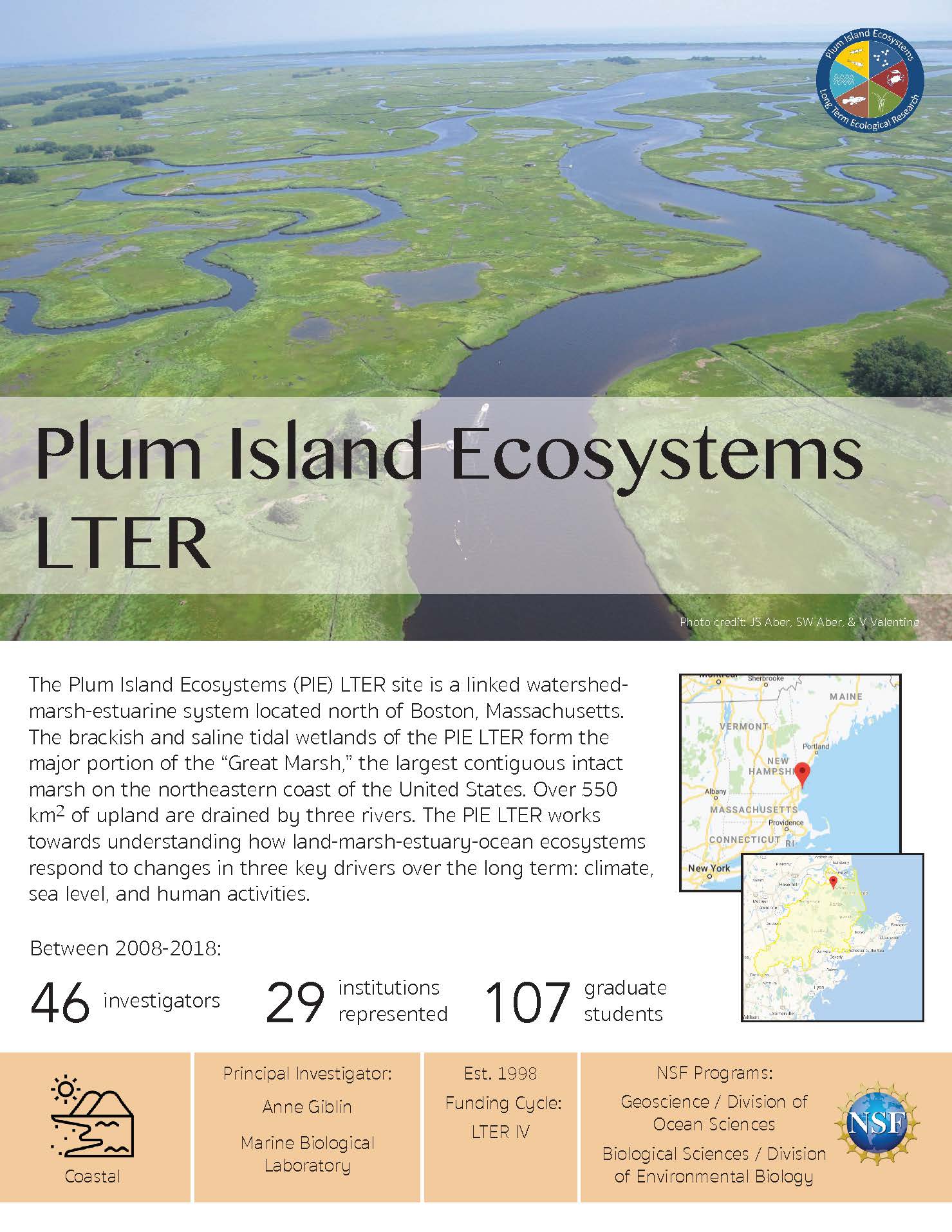Plum Island Ecosystem LTER site brief