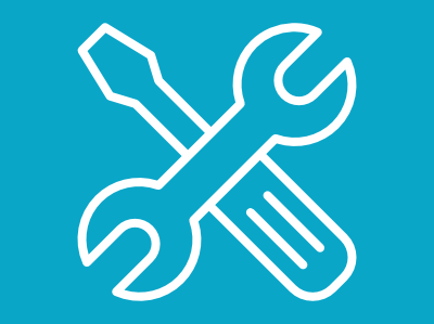 wrench and screwdriver icon